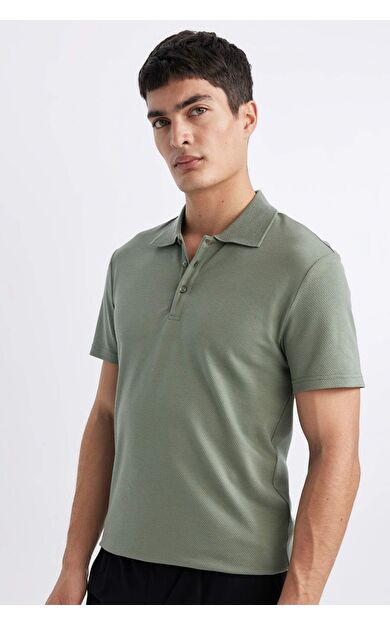 DeFactoFit Slim Fit Basic Polo Tişört M6609AZ24SPGN460