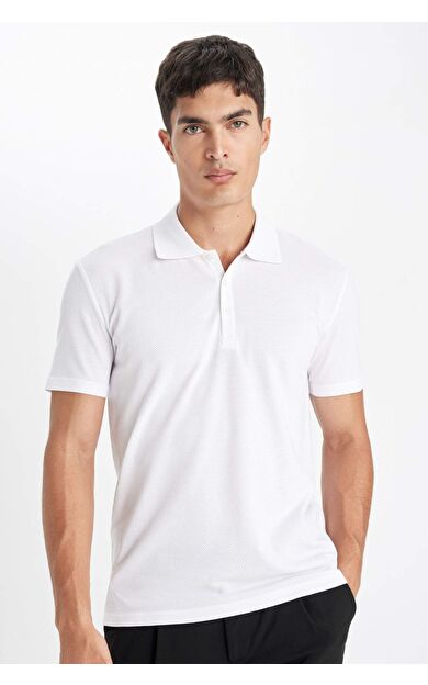 DeFactoFit Slim Fit Polo Yaka Polo Tişört M6609AZ24SPWT34