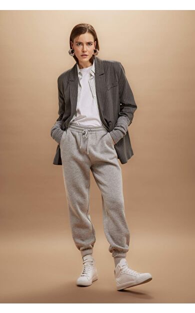 DeFactoFit Jogger Standart Fit Esnek Bantlı Eşofman Altı