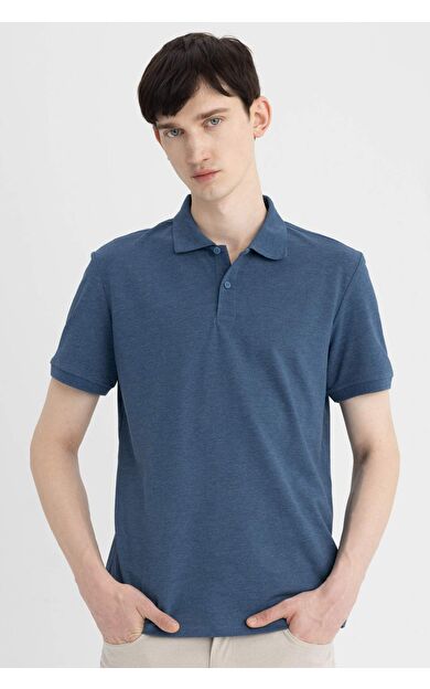 DeFactoFit Regular Fit Polo Yaka Polo Tişört T0126AZ24SMNV211