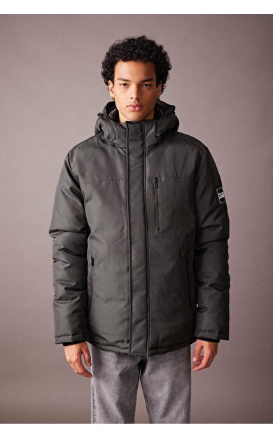 DeFacto Regular Fit Kapüşonlu Mont U4206AZ23WNKH412
