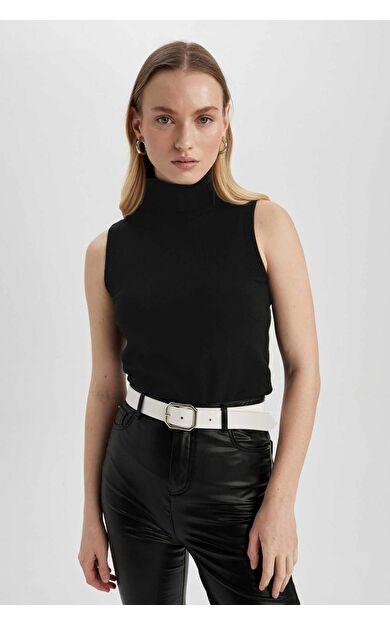 Regular Fit Balıkçı Yaka Atlet