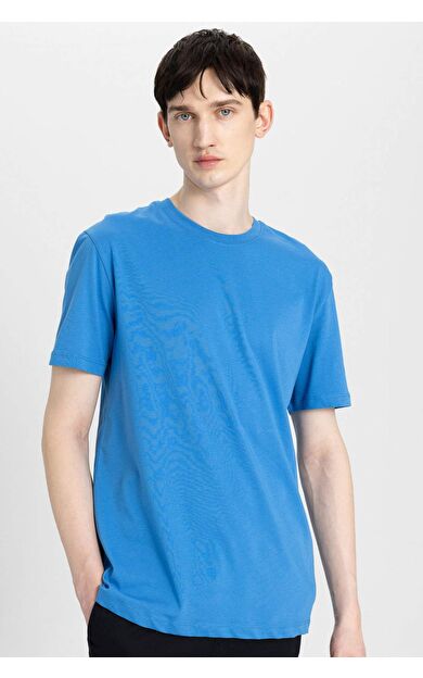 DeFactoFit New Regular Fit Bisiklet Yaka Kısa Kollu Tişört V7699AZ24SPBE816