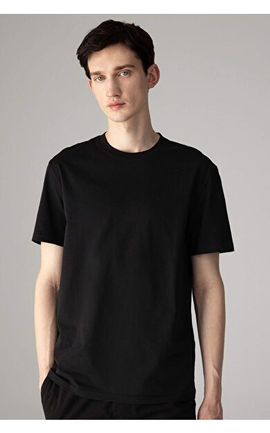 DeFactoFit New Regular Fit Bisiklet Yaka Basic Kısa Kollu %100 Pamuk Tişört
