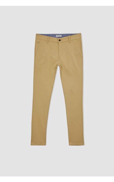 Slim Fit Chino Gabardin Pantolon