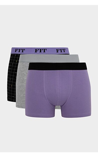 Regular Fit 3'lü Boxer