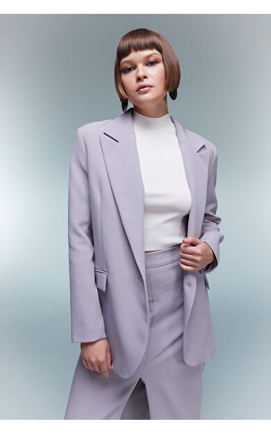 DeFacto Oversize Fit Cep Kapaklı Blazer Ceket