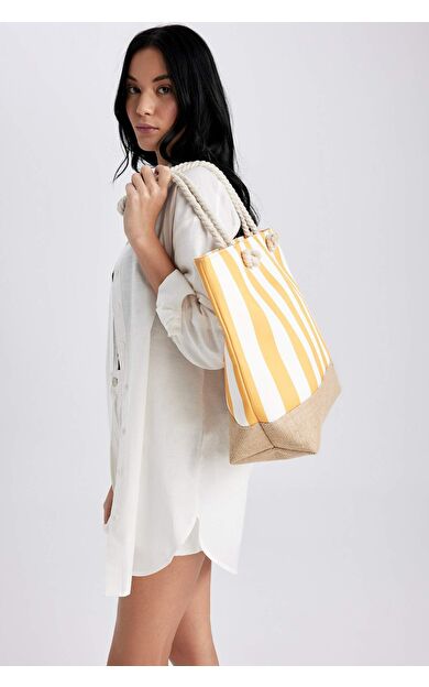 DeFactoFit Kadın Plaj Çantası Çok Renkli