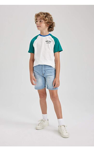 DEFACTO Erkek Çocuk Jean Şort