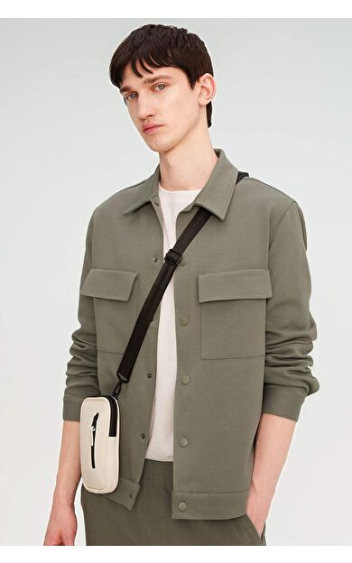 DeFactoFit Regular Fit Polo Yaka Gömlek Ceket Z5178AZ24SPKH398