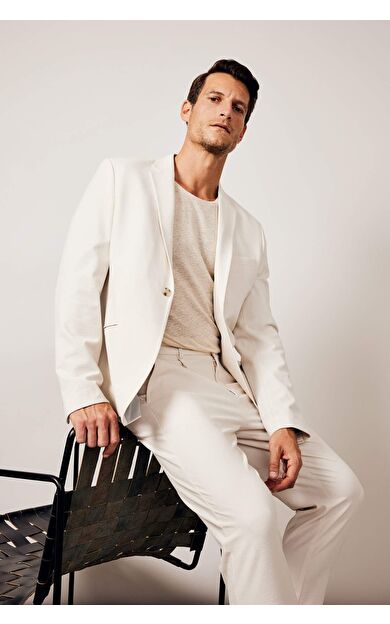 DeFacto Slim Fit Astarlı Blazer