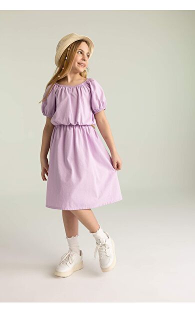 DeFactoFit Kız Çocuk 2'li Takım Mor