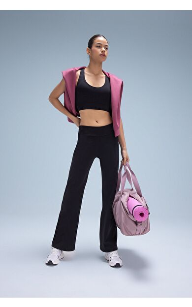 DeFacto Standart Fit Geniş Paça Standart Skuba Dalgıç Kumaş Pantolon
