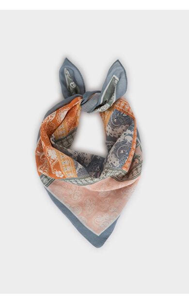 DeFacto Kadın Desenli Pamuklu Bandana