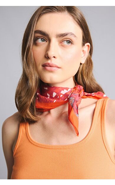DeFacto Kadın Desenli Pamuklu Bandana