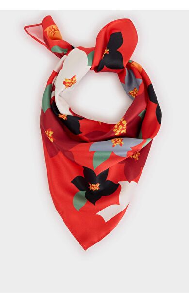 Kadın Baskılı Dokuma Fular