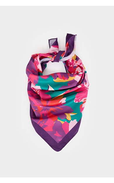 Kadın Desenli Fular