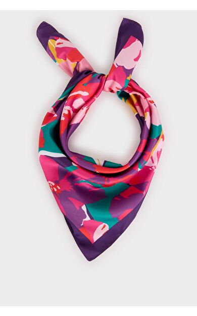 Kadın Desenli Fular