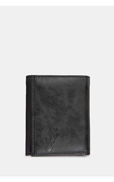 DeFacto Erkek Suni Deri Cüzdan Siyah A2115AXNSBK27