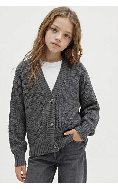 DeFacto Kız Çocuk V Yaka Hırka A2298A825AUAR58