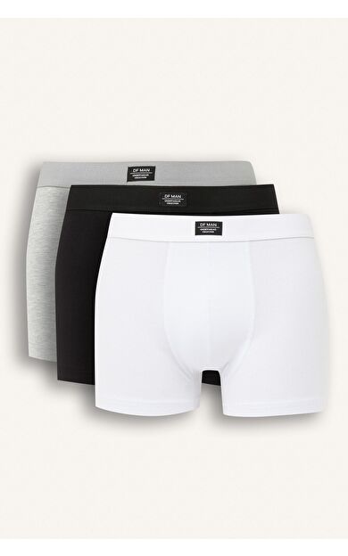 DeFacto Regular Fit 3'lü Boxer A3152AX25AUWT34