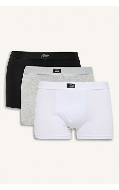 DeFacto Erkek Regular Fit 3'lü Boxer