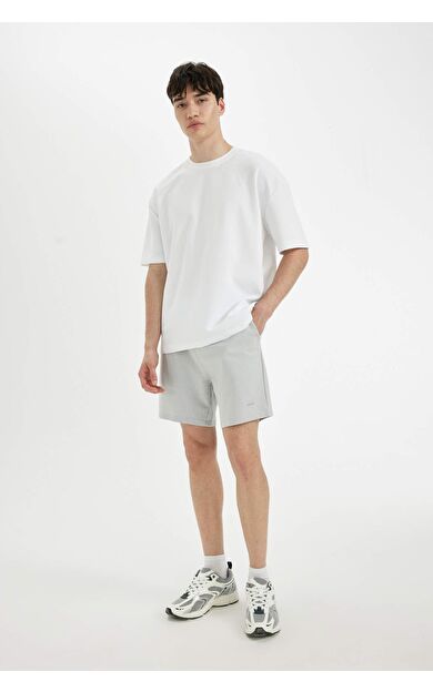 DeFacto Slim Fit Dar Paça Şort A3893AX24HSGR184