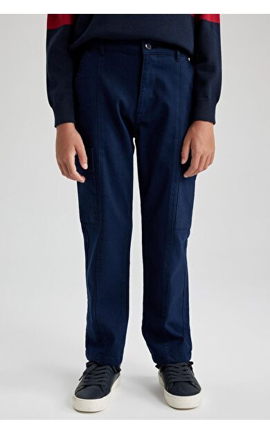 DeFacto Erkek Çocuk Kargo Fit Twill Pantolon