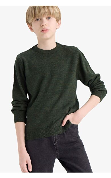 DeFacto Erkek Çocuk Bisiklet Yaka Triko Kazak A4992A825WNKH354