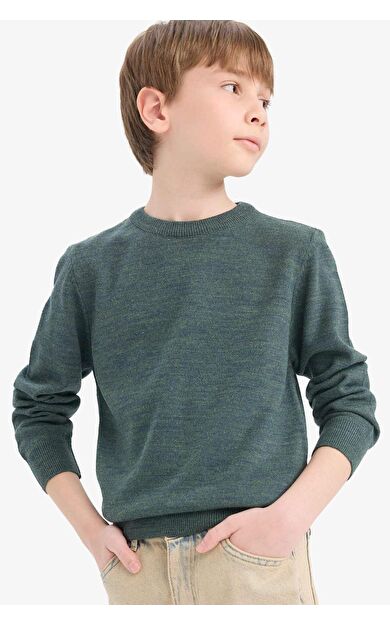 DeFacto Erkek Çocuk Bisiklet Yaka Triko Kazak A4992A825WNKH73