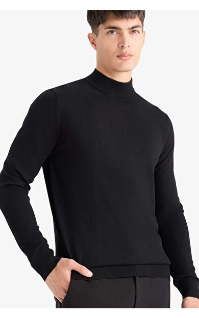 DeFacto Regular Fit Balıkçı Yaka Triko Kazak