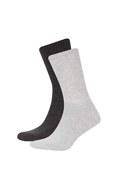 DeFacto Erkek 2'li Pamuklu Havlu Çorap