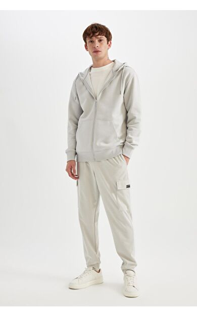 DeFacto DeFactoFit Regular Fit Kargo Cepli Eşofman Altı A6209AX24AUGR437