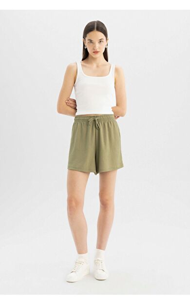 DeFacto DeFactoFit Coool Loose Fit Bürümcük Şort A6223AX24SMKH461