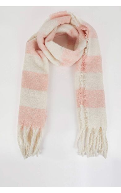 DeFacto Kadın Çizgili Dokuma Atkı