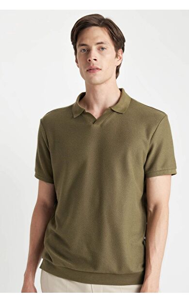 DeFactoFit Regular Fit Polo Yaka Kısa Kollu Tişört A6849AX24SMKH261