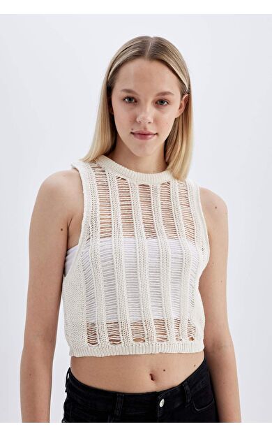 DeFactoFit Regular Fit Bisiklet Yaka Atlet A7821AX24SMER105