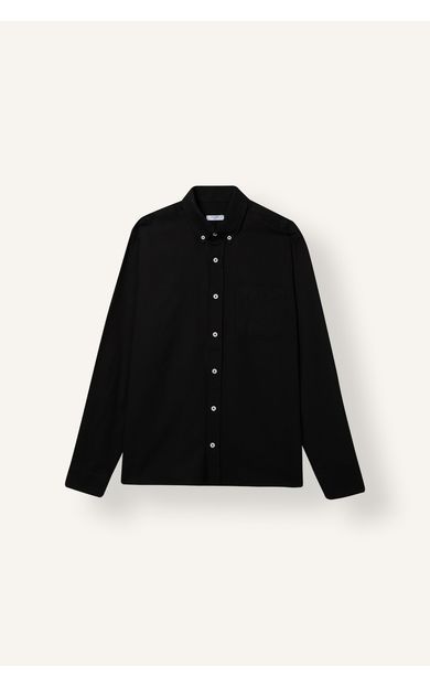 DeFacto %100 Pamuk Regular Fit Polo Yaka Oxford Basic Uzun Kollu Gömlek
