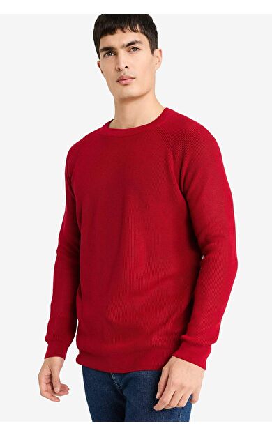 DeFacto Standart Fit Bisiklet Yaka Triko Kazak