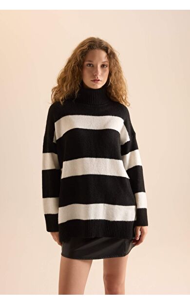 DeFacto Relax Fit Balıkçı Yaka Tunik