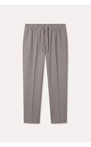 DeFacto Beli Bağcıklı Lastikli Cepli Jogger Fit Her Yöne Esneyen Yumuşak Tuşe Pantolon