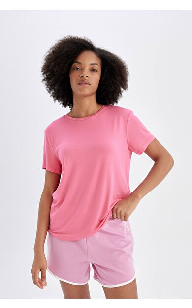 DeFacto DeFactoFit Standart Fit Sporcu Kısa Paça Şort B0108AX24HSPN444