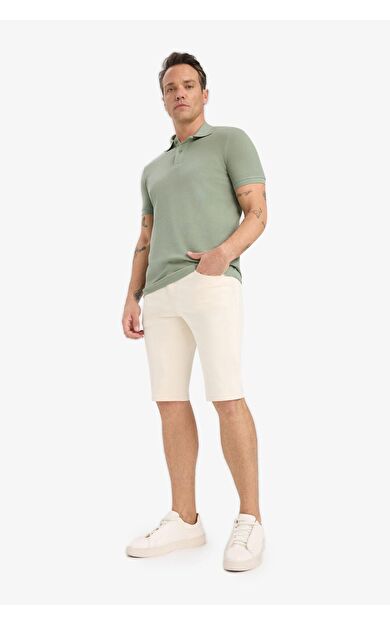 DeFacto Slim Fit Dar Kesim Jean Bermuda B0380AX25SMBG714