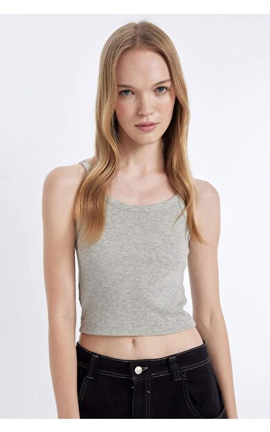 DeFactoFit Coool Fitted Fitilli Kaşkorse Atlet B0563AX24AUGR210