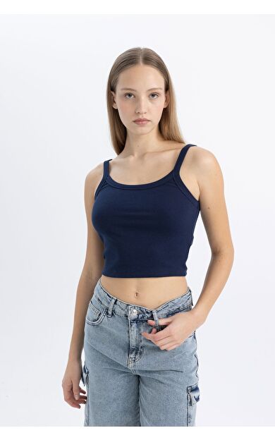 DeFacto DeFactoFit Coool Fitted Fitilli Kaşkorse Atlet B0563AX24SMNV241