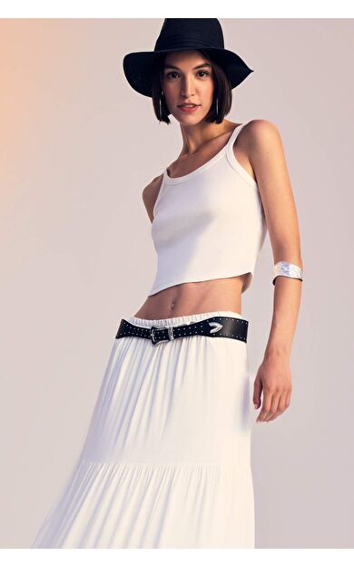 Coool Fitted Fitilli Kaşkorse Askılı Atlet B0563AX25SMWT32