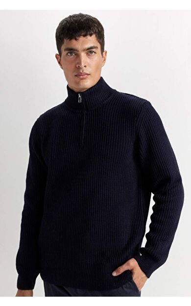 DeFacto Standart Fit Balıkçı Yaka Kazak B0578AX24WNNV64