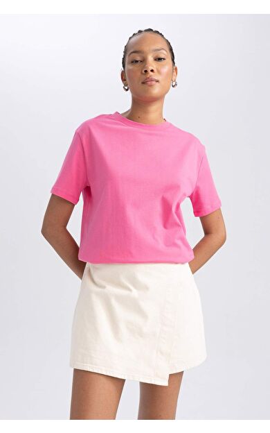 DeFacto Regular Fit Kısa Kollu Tişört B0642AXNSPN620