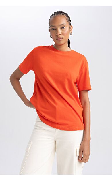 DeFacto Regular Fit Kısa Kollu Tişört B0642AXNSRD56