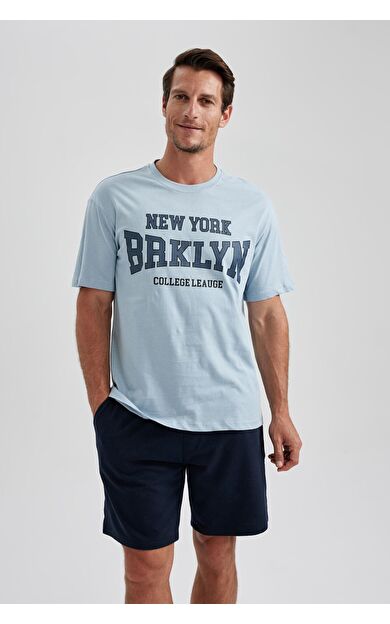 DeFacto Regular Fit Bisiklet Yaka Kısa Kollu Tişört B0656AXNSBE524